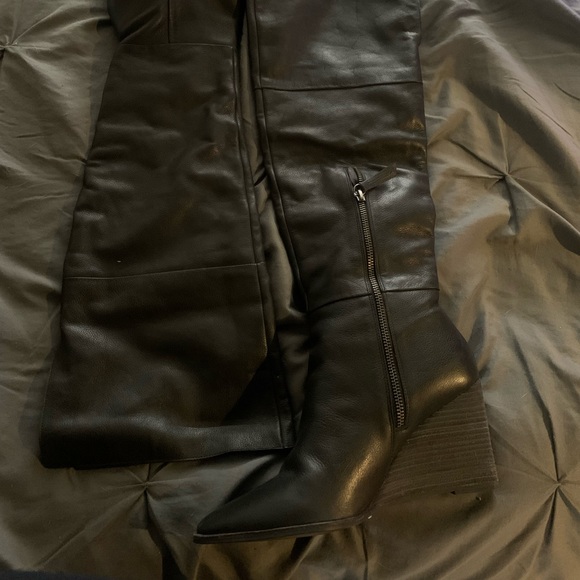 Matisse Over-the-Knee Leather Boots - Picture 2 of 4